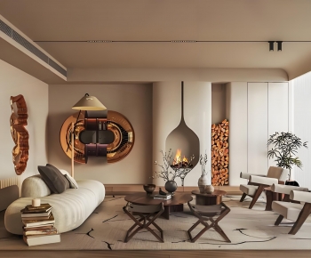 Modern A Living Room-ID:256886011