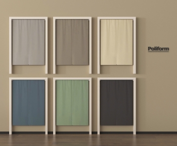 Modern Door Curtain-ID:393227107