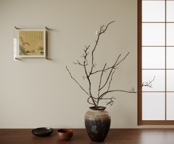 Wabi-sabi Style Flowers-ID:874417079