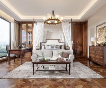 American Style Bedroom-ID:712764024