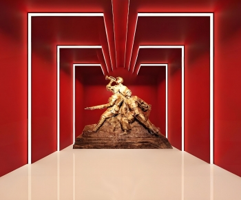 Modern Exhibition Hall-ID:558692931