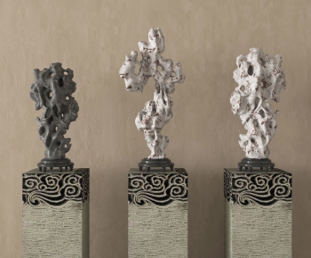 New Chinese Style Stone Carving-ID:393626935