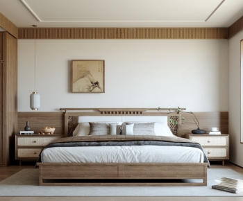 New Chinese Style Bedroom-ID:969059943