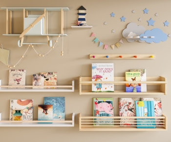 Nordic Style Bookshelf-ID:650770721