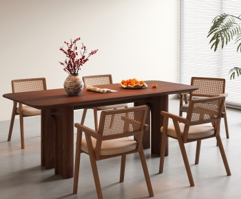 Modern Dining Table And Chairs-ID:404639212