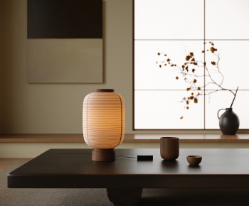 Wabi-sabi Style Table Lamp-ID:209391171