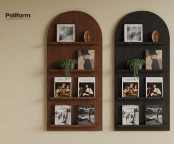 Modern Bookshelf-ID:437036041