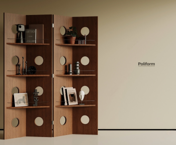 Modern Wooden Screen Partition-ID:595419881