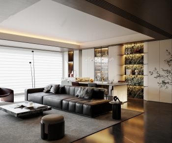 Modern A Living Room-ID:508934976