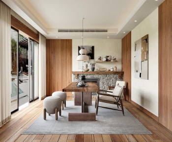 Wabi-sabi Style Tea House-ID:545087105