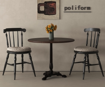 American Style Leisure Table And Chair-ID:816921001