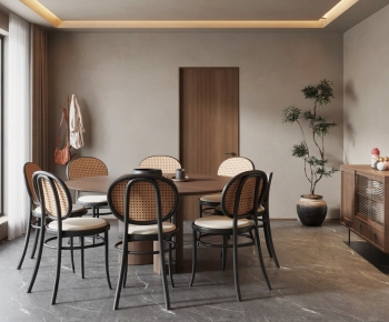 Wabi-sabi Style Restaurant Box-ID:242664106