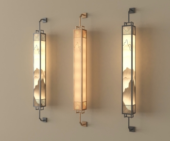 New Chinese Style Wall Lamp-ID:419609528