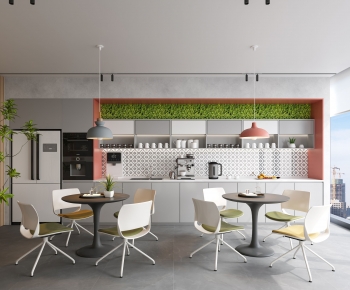 Modern Office Tea Room-ID:707577948