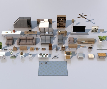 Modern Sofa Combination-ID:795635944