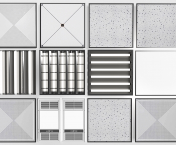 Modern Suspended Ceiling-ID:632687092