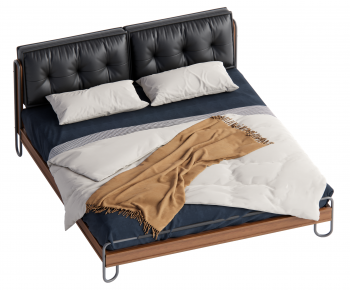 Modern Double Bed-ID:188061005