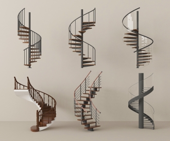 Modern Rotating Staircase-ID:399914986