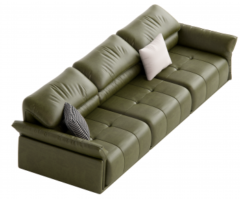 Modern Three-seat Sofa-ID:122430093