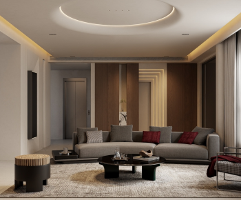 Modern A Living Room-ID:835109958