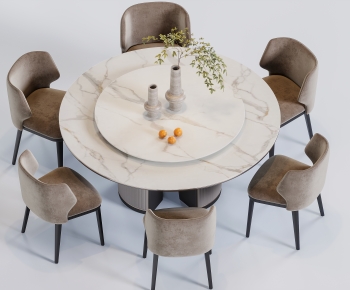 Modern Dining Table And Chairs-ID:114464045