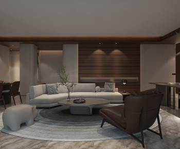 Modern A Living Room-ID:449769975