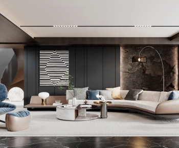 Modern A Living Room-ID:317071914