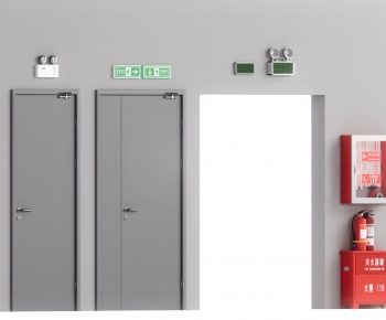 Modern Fire Door-ID:316914082