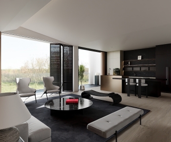 Modern A Living Room-ID:380907067