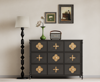 French Style Side Cabinet-ID:492707974