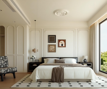 French Style Bedroom-ID:446945915