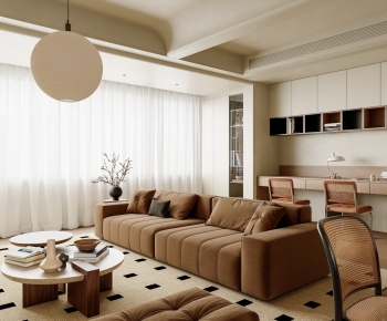 Modern A Living Room-ID:647582053