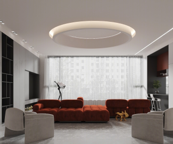 Modern A Living Room-ID:620019444