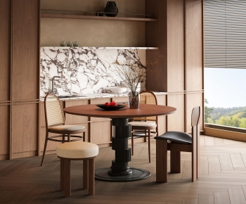 Modern Dining Table And Chairs-ID:118184098