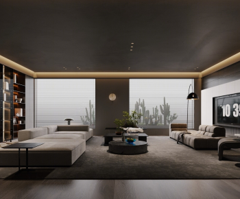 Modern A Living Room-ID:242116935