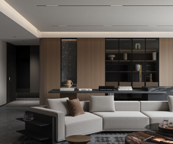 Modern A Living Room-ID:951261042