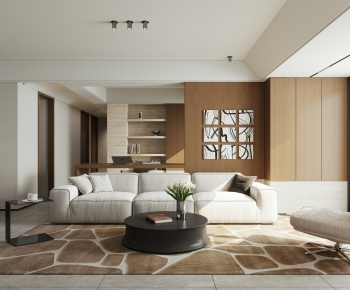 Modern A Living Room-ID:960392951
