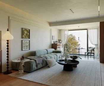 French Style A Living Room-ID:252249224