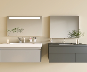 Modern Bathroom Cabinet-ID:650547034