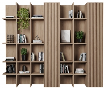 Modern Bookshelf-ID:768240933