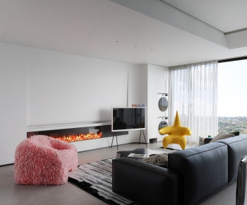 Modern A Living Room-ID:463988073