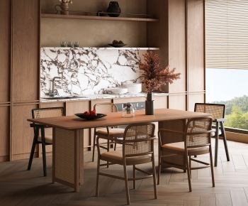 Modern Dining Table And Chairs-ID:323052887