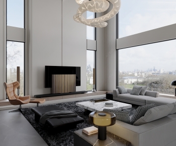 Modern A Living Room-ID:905628922