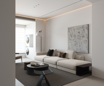 Modern A Living Room-ID:965299619