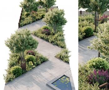 Modern Park Landscape-ID:168425084