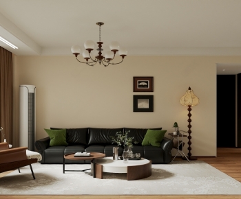 French Style A Living Room-ID:661384116