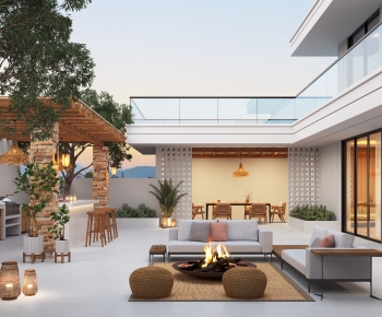 Modern Courtyard/landscape-ID:247756966