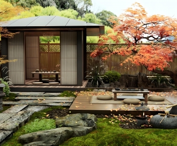 New Chinese Style Courtyard/landscape-ID:730233916