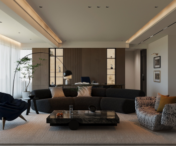 Modern A Living Room-ID:913214922