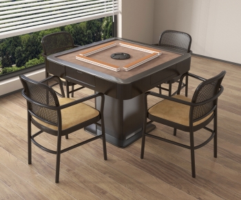 Modern Mahjong Tables And Chairs-ID:651861913